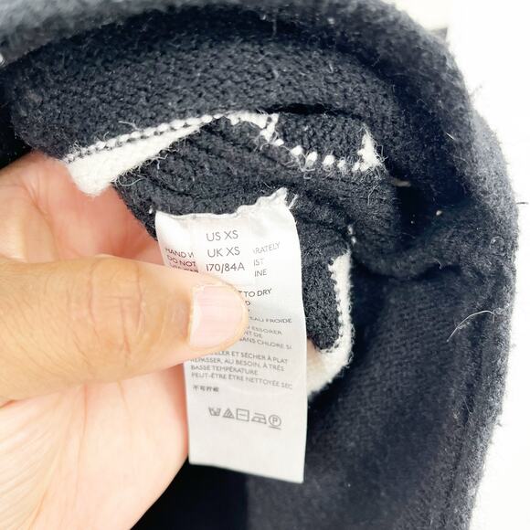 By Anthropologie Womens Fall Rebekah Cozy Knit Striped Tunic Sweater Size XS - Picture 4 of 8